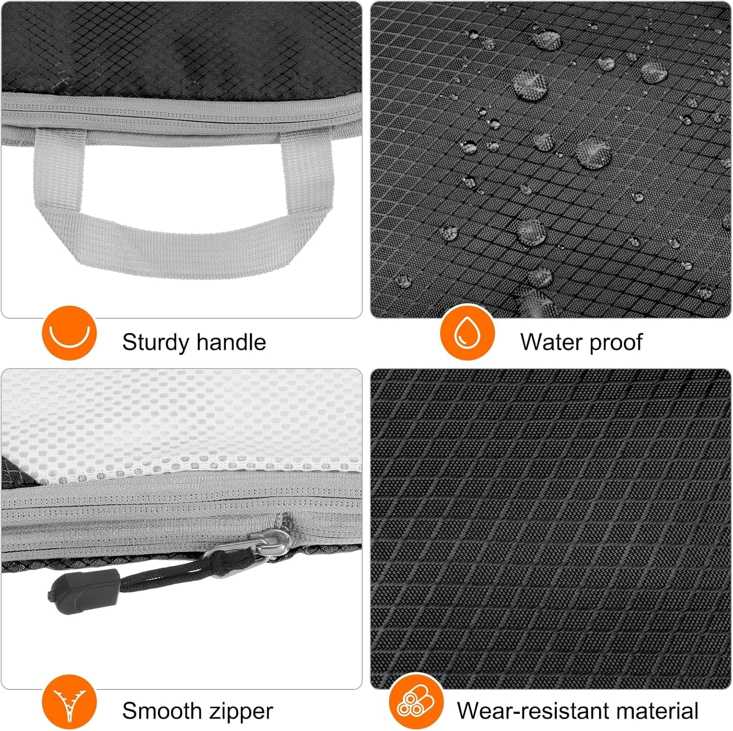 XiHAMA 3pcs Compression Packing Cube for Suitcases Lightweight Luggage Organizers Bag Travel Essentials Compression Bags for Carry on Suitcases
