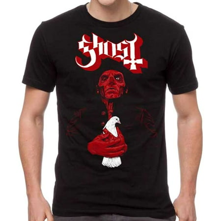 Global Ghost Men S Dove Red T Shirt Black Walmart Com Walmart Com