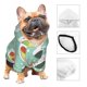 thumbnail image 3 of Fotbe Kawaii Sushi Sudadera con Estampado para Perros Pequeños – Suéter con Capucha para Mascotas, Tela Suave de Forro Polar con Bolsillo-Large, 3 of 7
