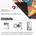 thumbnail image 4 of Yayeee Magnetic Dishwasher Cover for The Front Decoration Home Kitchen Machine Sticker Protector, Black Sardines Pattern, 4 of 6