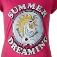 thumbnail image 2 of Disney Frozen Olaf Summer Dreaming Junior Women's T-Shirt, 2 of 4