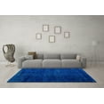 thumbnail image 3 of Ahgly Company Indoor Rectangle Oriental Light Blue Modern Area Rugs, 7' x 10', 3 of 4