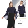 thumbnail image 2 of Chiffon Cape001 Chal de pashmina Mujer, 2 of 3