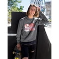 thumbnail image 2 of Lovely Pugs Sweatshirt Men -Smartprints Designs, Male 3X-Large, 2 of 4
