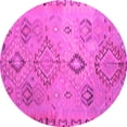 thumbnail image 1 of Ahgly Company Indoor Round Persian Pink Traditional Area Rugs, 5' Round, 1 of 4