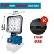 thumbnail image 1 of Para Ma*kita Linterna de Batería Li-ion de 14.4V-18V Linterna para Exteriores Luz de Trabajo LED Inalámbrica de 3.3 Pulgadas Lámpara de Acampar Iluminación de Emergencia, 1 of 8