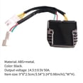 thumbnail image 4 of Rectificador Regulador De Motor Eficiente, Equipo Rectificador Clásico Sellado, Regulador De Voltaje De Metal Apto Para Oe 31600-Mfe-641 31600-Ksv-J01 Methold VI005355-00, 4 of 7
