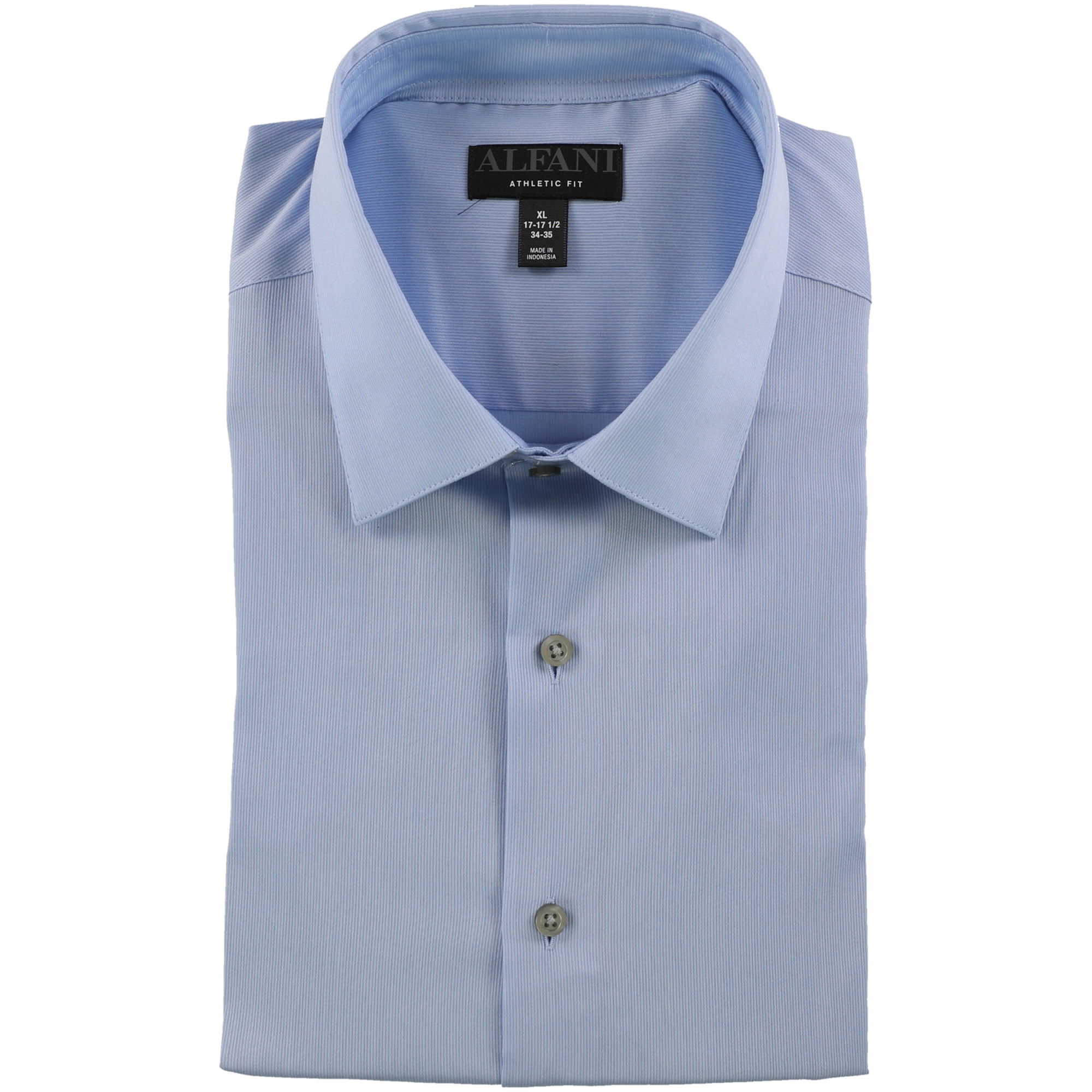 $85 ALFANI Men REGULAR-FIT WHITE PURPLE LONG-SLEEVE DRESS SHIRT 17-17.5 34/35 XL $85 ALFANI Men REGULAR-FIT WHITE PURPLE LONG-SLEEVE DRESS SHIRT 17-17.5 34/35 XL