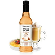Jordan's Skinny Syrups | 0 Calories | 0 Sugar | 0 Carbs | Creme Brulee Barista Syrups 750mL