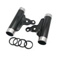 thumbnail image 2 of Soporte de faro de motocicleta Accesorios de motocicleta Equipo de reparación Acero inoxidable Negro 36 mm, 2 of 8