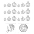 thumbnail image 4 of 30Pcs Plated Spiral Bead Cage Charms Pendants for DIY Jewelry Making (Silver), 4 of 5