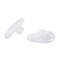 thumbnail image 1 of Soft elliptical silicon nose pad for glasses (transparent, 5 pairs), 1 of 5
