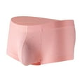 thumbnail image 2 of ZQUUVOU Men's Boxer Briefs Sequin Low Waist Night Club Underwear (Pink,M), 2 of 7