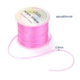 thumbnail image 2 of Flat Elastic Crystal String Elastic Beading Thread for Stretch Bracelet Making Pink, 2 of 5