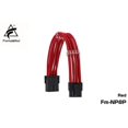 thumbnail image 3 of FormulaMod Fm-NP8P PCI-E 8Pin(6+2) Power Extension Cable For Motherboard/GPU 8 Pin 18AWG Solid Color Cables With Cable Comb, 3 of 5