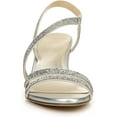 thumbnail image 3 of Naturalizer Women's Vanessa2 Strappy Heeled Sandals Silver 9W, 3 of 5