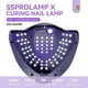 thumbnail image 3 of Lámpara de uñas SAVILAND, 300 W, UV, LED, sensor de movimiento, 72 perlas, 4 temporizadores, 3 of 7