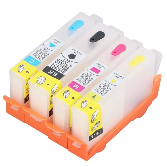 Cartucho de tinta para impresora, cartucho de tinta de 4 piezas, recarga de inyección de tinta, cartucho de inyección de tinta, materiales ecológicos NikouMX herramienta