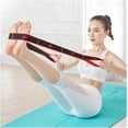 thumbnail image 6 of 8-Loop Fitness Resistance Band for Stretching and Yoga, Elastic Tension Bands for Flexibility, Posture Correction & Dance Training, 6 of 8