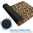 thumbnail image 6 of Long Mouse Pads for Desk,Brown and Black Leopard Print Desk Mats on Top Of Desks, Desk Mouse Pad Extra Large with 3mm Non-Slip Base and Stitched Edge for Gaming,Office,Work,Home 35.4"x15.7", 6 of 6