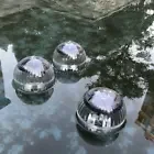 PURELY- Us Outdoor Solar Led Floating Lights Garden Pond Pool Lamp Rotating Color Change