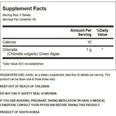 Dr. Mercola Fermented Chlorella 450 Tabs