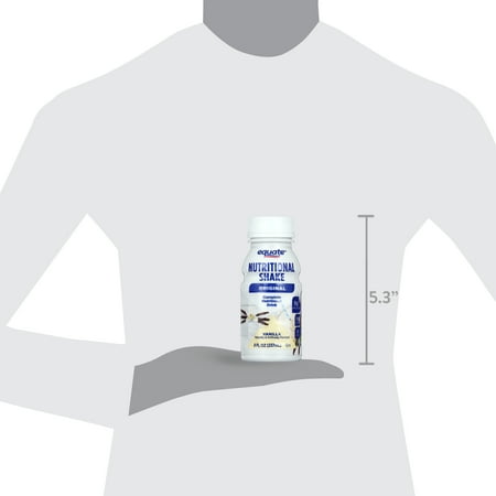 Equate Original Nutritional Shake, Vanilla, 8 fl oz, 6 Count