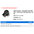 thumbnail image 2 of Ignition Switch - Compatible with 2008, 2011 - 2022 Ford F-550 Super Duty 7.3L V8 2012 2013 2014 2015 2016 2017 2018 2019 2020 2021, 2 of 2