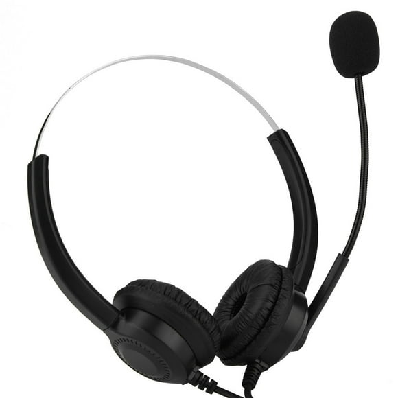 Call Center Headset Noise Cancelling,Mute Function Call Center Call Center Headphones USB Call Center Headsetwith Microphone Striking Appearance