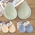 thumbnail image 4 of Women Bra Pads Water Drop Shape Removable Push Up Cups Inserts Bikini Enhancers, 4 of 8