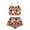 T144-Purple, variant on Cdudpw Cute Pajamas for Women Halloween Print Top and Shorts Pj Set Two Piece Pajama Set Sleepwear Sleep Outfits(T144-Dark Gray)