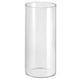 thumbnail image 1 of Jarrón cilíndrico de vidrio transparente Uxcell 5.9"x2.6" para flores en la mesa, soporte para velas flotantes, 1 of 6
