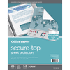 Office Depot® Brand Secure Top Sheet Protectors