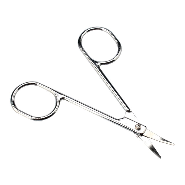 Makeup Curved Tip Eyebrow Hair Brow Scissors Cutter for Lady