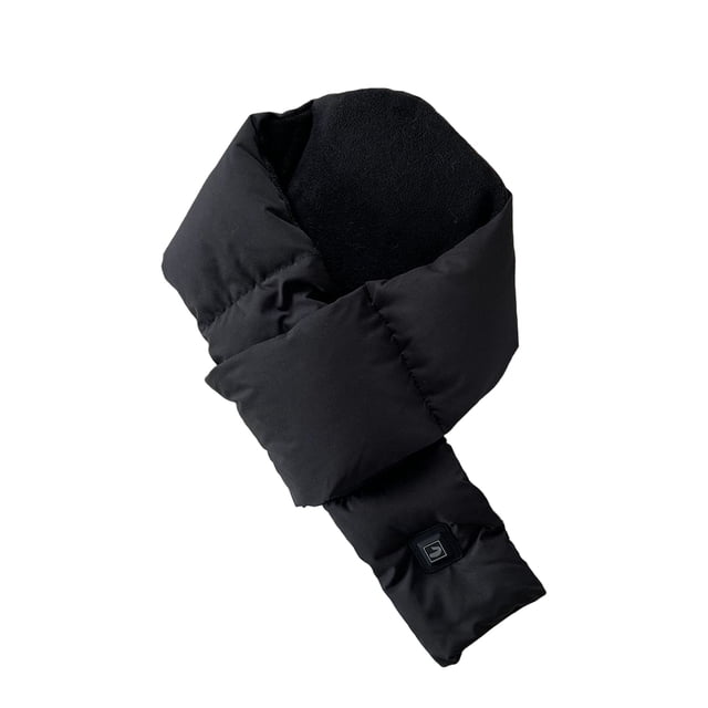 Bearachild Electric Heated Scarf USB Rechargeable Down Warmer Outdoor Neck Gear Control Cotton Washable Temperature Warm 3 Suministros térmicos negro Bearachild HA046950-02
