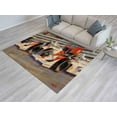 thumbnail image 4 of Home Decor Rug, Car Racing Lover Gift Rugs, Man Cave Rugs, Car Rug, Large Rug, Saloon Rug, Outdoor Rug, Stair Rug, Gift For Him, Step Rug, 2'x3' - 60x90 cm, 4 of 8