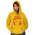 thumbnail image 4 of Split Happens Bowling League Nerd Hoodie Sweatshirt Women Men Brisco Brands 2X, 4 of 6