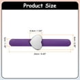 thumbnail image 2 of Uxcell 2pcs Magnetic Pin Holder Wristband Heart-Shaped Wrist Sewing Pincushion Silicone Strap Bracelet for Sewing Quilting Purple, 2 of 6