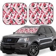 thumbnail image 1 of Fotbe Makeup Juego de 2 Piezas de Parasoles para Parabrisas | Bloqueador Solar para Auto | Accesorios Plegables para Protección Solar Interior-Large, 1 of 6