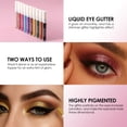 thumbnail image 2 of Julystar Metallic Glitter Liquid Eyeshadow, Waterproof, Long-Lasting, High-Pigment Pearlescent Eye Makeup in Various Shades, Suitable for Halloween and Stage Makeup, 2 of 12
