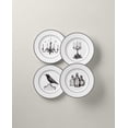 thumbnail image 2 of Juego de vajilla Lenox Vintage para Halloween, plato de postre de 4 piezas, 2 of 9