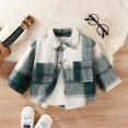 thumbnail image 2 of Vedolay Children Coat Casual Button Down Overcoat Jackets Outwear 2023 B,130, 2 of 5