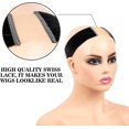 thumbnail image 3 of czcpp-Lace Velvet Wig Grip Band for Lace Wigs Non Slip Adjustable Breathable Flexible Head Hair Band Frontal with Swiss Lace to Keep Wigs Secured and Prevent Black, 3 of 4