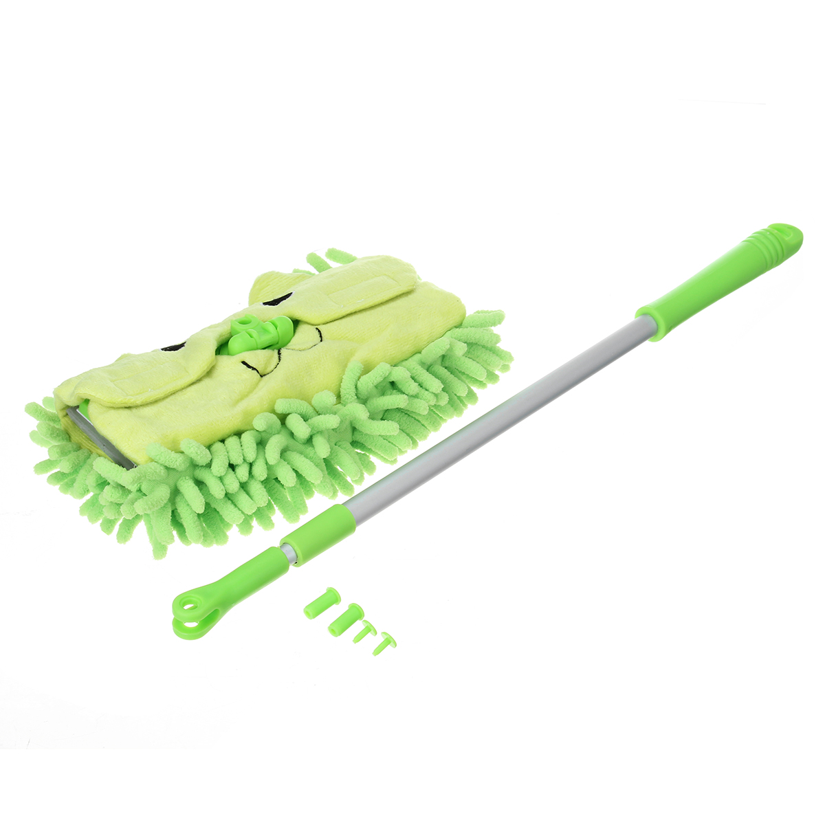 Xifando Mini Housekeeping Cleaning Tools for Children,3pcs Include  Mop,Broom,Dustpan (Green Mop+Frash Blue Broom&Dustpan)