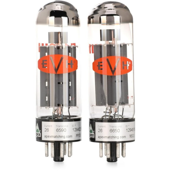 Kit de tubos Power Tubes EVH EL34, par de tubos de alimentación de repuesto