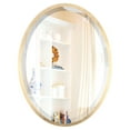 thumbnail image 4 of OVALCREST - London Framed Oval Mirror - Gold Leaf 13 1/8" x 17 1/8", 4 of 7