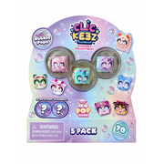 2-Clickeez Series 3 Bubble Pops Clickable Collectibles 5 Pack (10 total Clickeez)