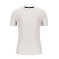 thumbnail image 4 of AHTJRT Big Tall Men's Casual Short Sleeve Crew Neck T Shirt Ribbed Texture Classic Fit Soft Tees White 2XL, 4 of 6