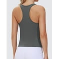 thumbnail image 6 of Dragon Fit Racerback Workout Tank Tops for Women Slim Fit Sleeveless Basic Athletic Running Yoga Shirts, 6 of 6