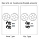 thumbnail image 4 of Mountain Bike Mechanical Disc Brake Cycling Bicycle Front Rear Set with 160mm Rotors, 4 of 4